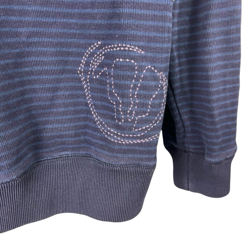 FAT FACE Mens S Hoodie Sweatshirt Pullover Cotton Casual Outdoors Striped - Picture 5 of 8